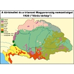 A történelmi és a trianoni Magyarország nemzetiségei 1920
